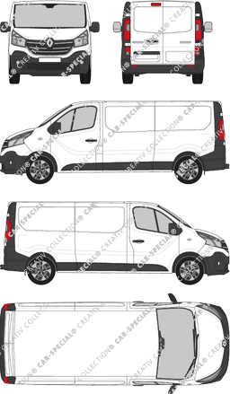 Renault Trafic furgone, 2019–2021 (Rena_727)