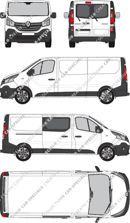 Renault Trafic, 2019–2021 (Rena_732)