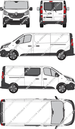 Renault Trafic van/transporter, 2019–2021 (Rena_733)