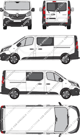 Renault Trafic fourgon, 2019–2021 (Rena_735)