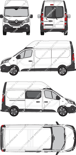 Renault Trafic furgone, 2019–2021 (Rena_746)