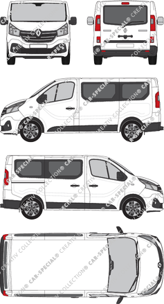Renault Trafic, 2019–2021 (Rena_754)