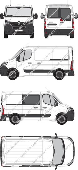 Renault Master van/transporter, 2019–2024 (Rena_764)