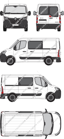 Renault Master van/transporter, current (since 2019) (Rena_766)