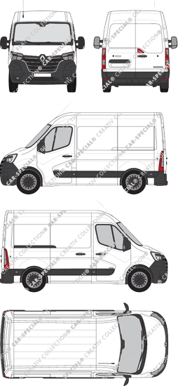 Renault Master furgón, 2019–2024 (Rena_767)