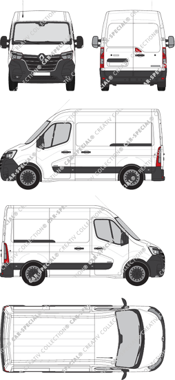 Renault Master van/transporter, current (since 2019) (Rena_768)