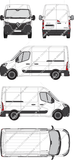 Renault Master Kastenwagen, 2019–2024 (Rena_768)