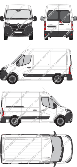 Renault Master van/transporter, 2019–2024 (Rena_769)