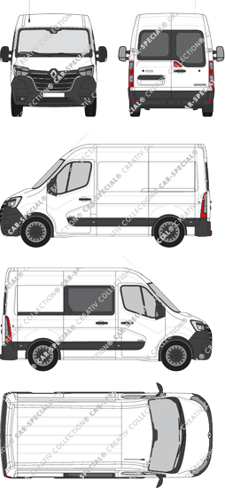 Renault Master van/transporter, current (since 2019) (Rena_771)