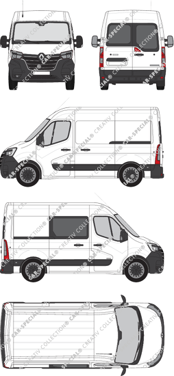Renault Master van/transporter, 2019–2024 (Rena_772)