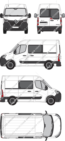Renault Master van/transporter, 2019–2024 (Rena_774)