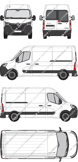 Renault Master van/transporter, current (since 2019) (Rena_778)