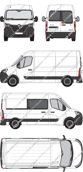 Renault Master van/transporter, 2019–2024 (Rena_779)