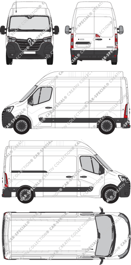 Renault Master Kastenwagen, 2019–2024 (Rena_783)