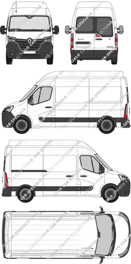 Renault Master van/transporter, 2019–2024 (Rena_785)