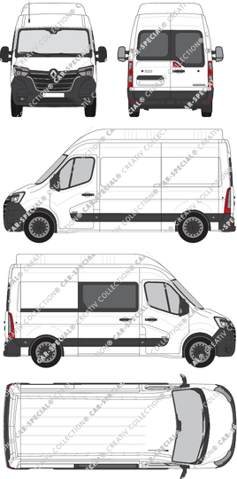 Renault Master van/transporter, 2019–2024 (Rena_787)