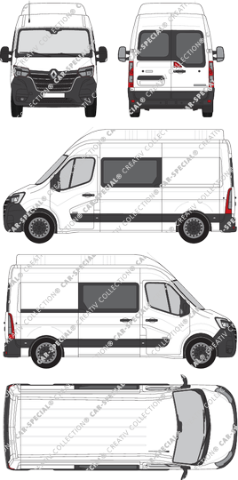 Renault Master van/transporter, current (since 2019) (Rena_789)