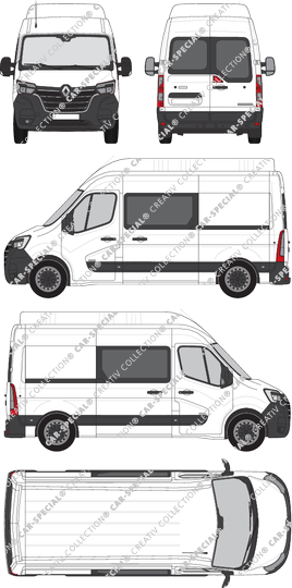 Renault Master furgón, 2019–2024 (Rena_790)