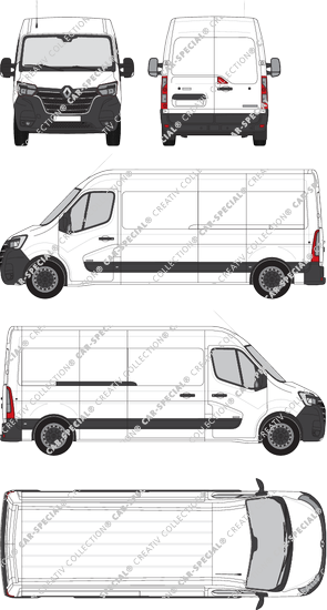 Renault Master fourgon, actuel (depuis 2019) (Rena_791)