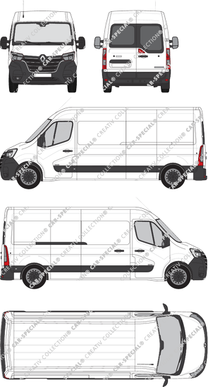 Renault Master van/transporter, current (since 2019) (Rena_793)