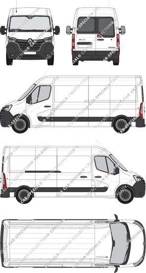 Renault Master Kastenwagen, aktuell (seit 2019) (Rena_793)