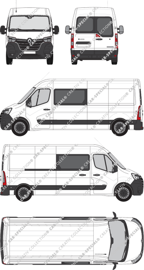 Renault Master van/transporter, current (since 2019) (Rena_797)