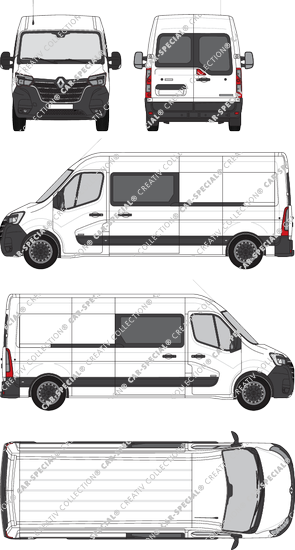 Renault Master van/transporter, current (since 2019) (Rena_798)