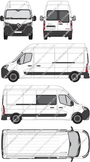 Renault Master van/transporter, current (since 2019) (Rena_804)