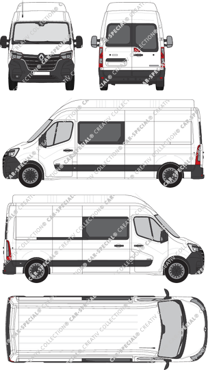 Renault Master furgón, actual (desde 2019) (Rena_805)