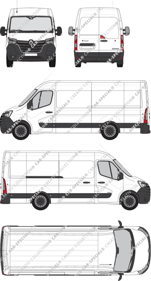 Renault Master Kastenwagen, 2019–2024 (Rena_807)