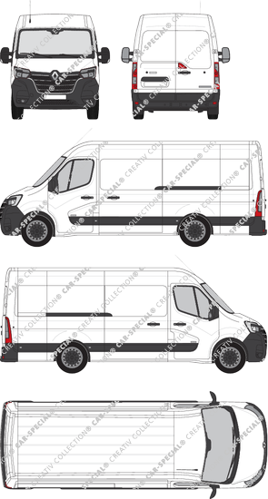 Renault Master van/transporter, current (since 2019) (Rena_808)
