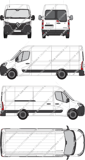 Renault Master van/transporter, current (since 2019) (Rena_809)