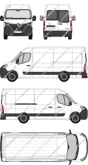 Renault Master Kastenwagen, 2019–2024 (Rena_809)