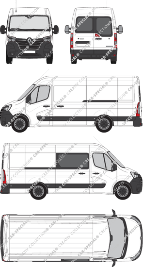 Renault Master van/transporter, current (since 2019) (Rena_812)