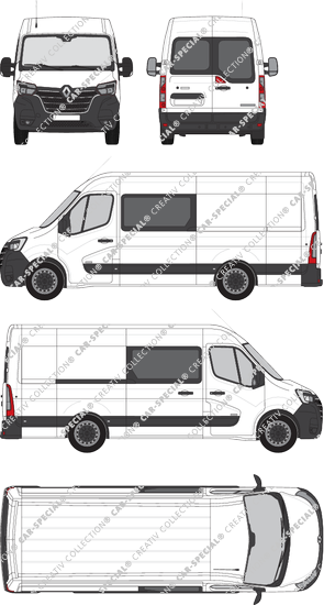 Renault Master van/transporter, current (since 2019) (Rena_813)