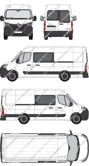 Renault Master van/transporter, current (since 2019) (Rena_814)