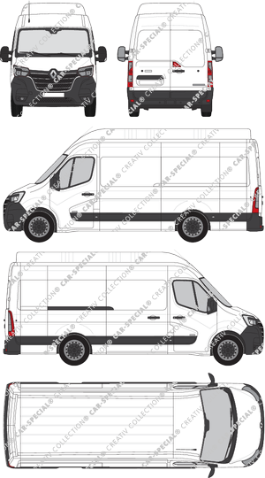 Renault Master van/transporter, current (since 2019) (Rena_815)