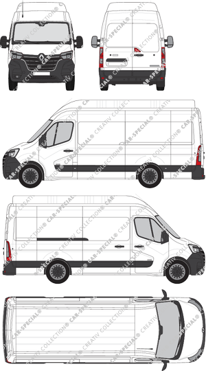 Renault Master Kastenwagen, 2019–2024 (Rena_815)