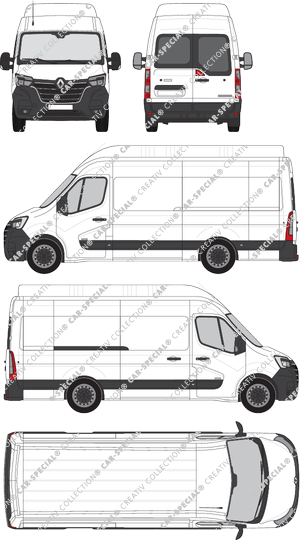 Renault Master Kastenwagen, 2019–2024 (Rena_817)