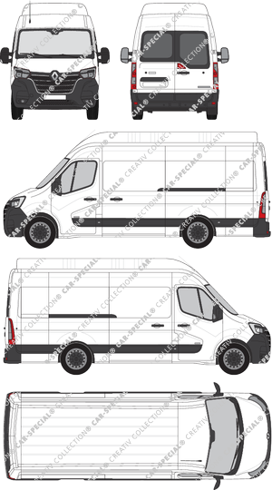 Renault Master van/transporter, current (since 2019) (Rena_818)
