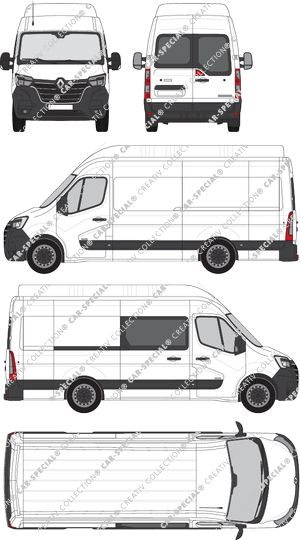 Renault Master van/transporter, current (since 2019) (Rena_819)