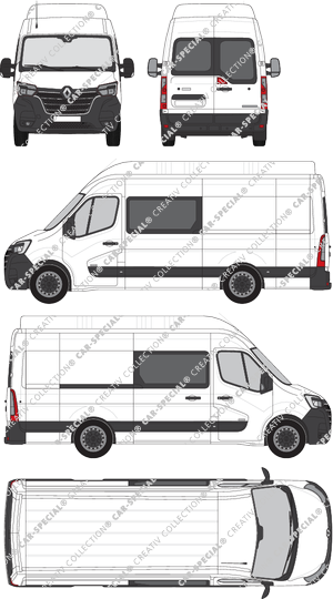 Renault Master van/transporter, current (since 2019) (Rena_821)