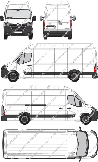 Renault Master van/transporter, current (since 2019) (Rena_831)