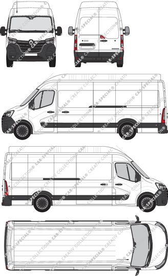 Renault Master van/transporter, current (since 2019) (Rena_832)