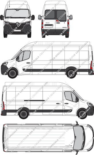 Renault Master van/transporter, current (since 2019) (Rena_833)