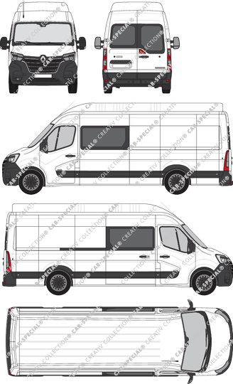 Renault Master van/transporter, current (since 2019) (Rena_837)