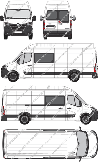 Renault Master Kastenwagen, 2019–2024 (Rena_837)