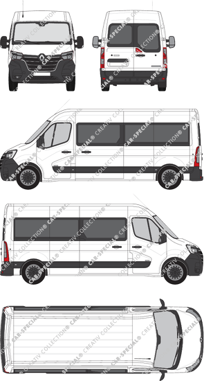 Renault Master microbús, actual (desde 2019) (Rena_846)