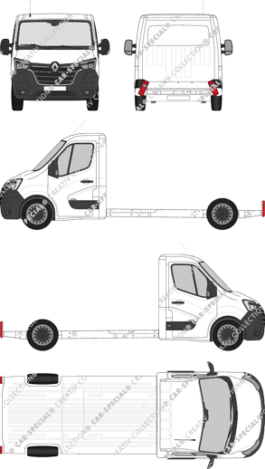 Renault Master châssis plateau, actuel (depuis 2019) (Rena_856)