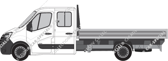 Renault Master pont, actuel (depuis 2019)